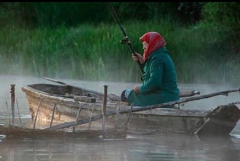 Красивое фото на тему: Дети и женщины на рыбалке № 125